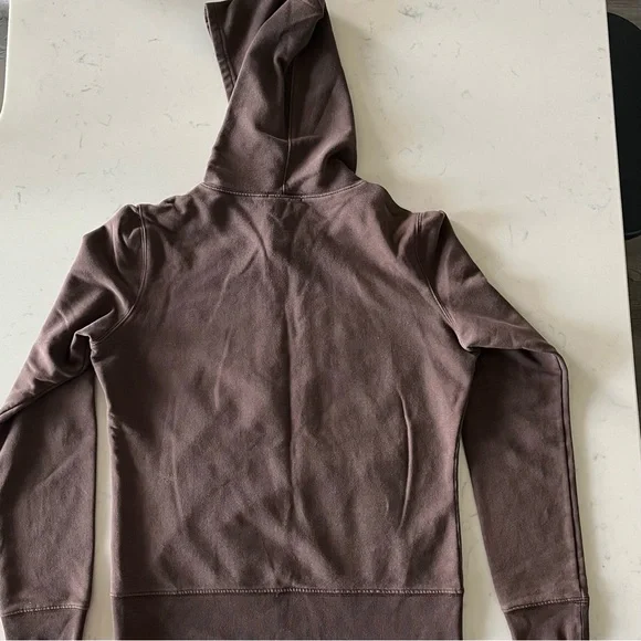 GAP Women’s Chocolate Brown Stretch Hoodie Size XS - Picture 2 of 8